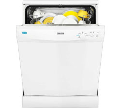 ZANUSSI  ZDF21001WA Full-size Dishwasher - White